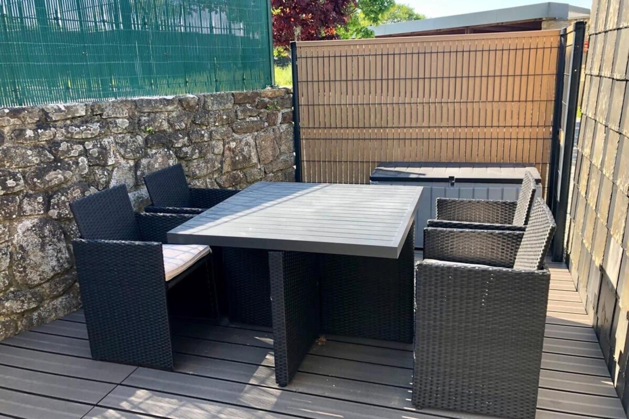Jolie Maisonnette Cosy Bord De Mer Terrasse Guidel Buitenkant foto
